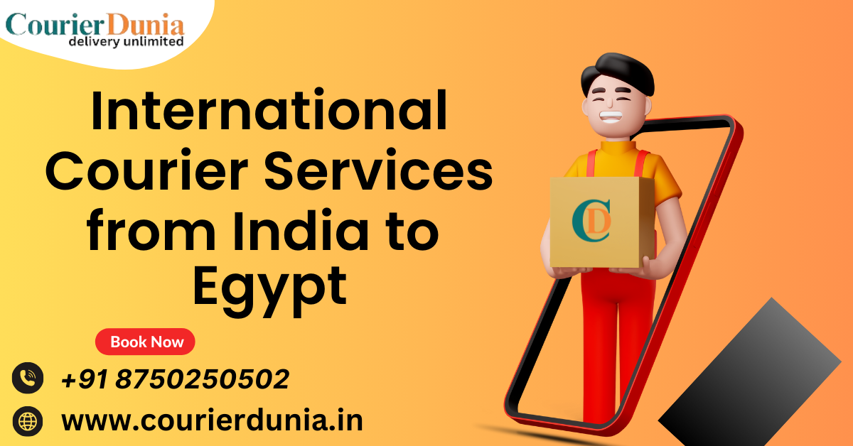 Courier Charges From India to Egypt