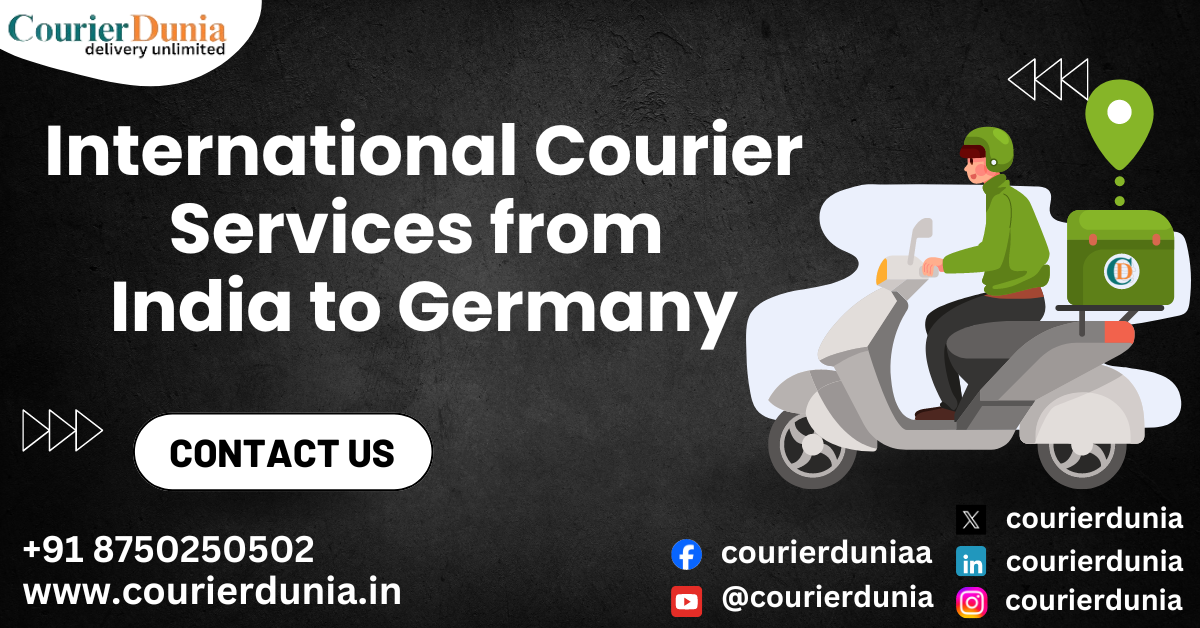 Courier Charges from India to Germany