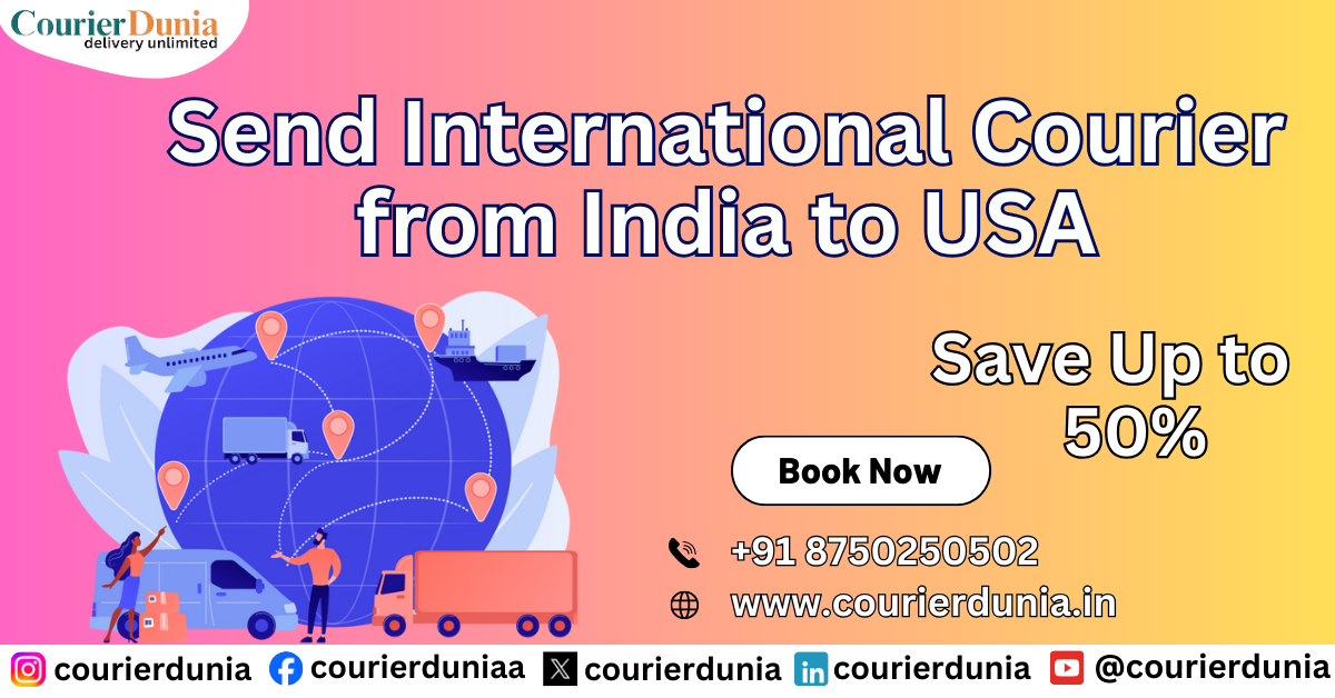 Courier from India to USA