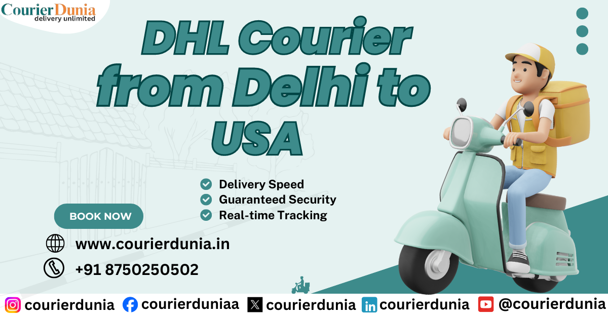 DHL Courier from Delhi to USA