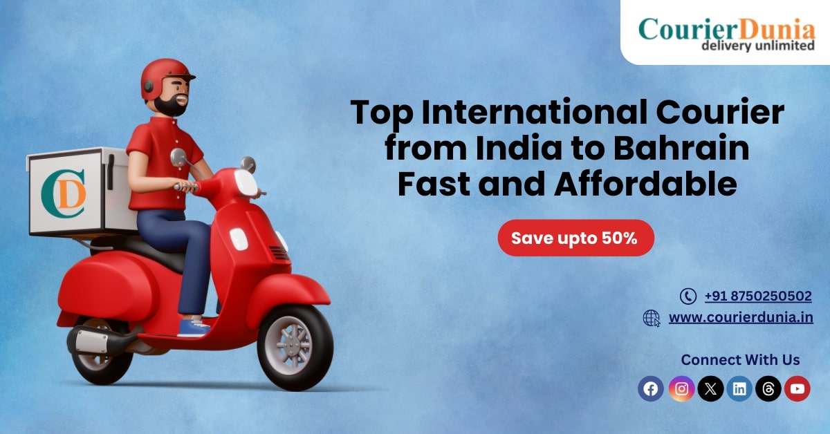 Courier from India to Bahrain
