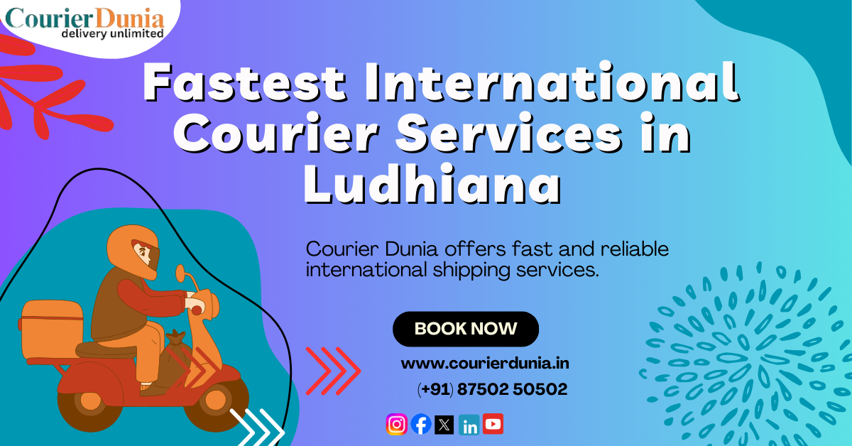 International Courier Services in Ludhiana