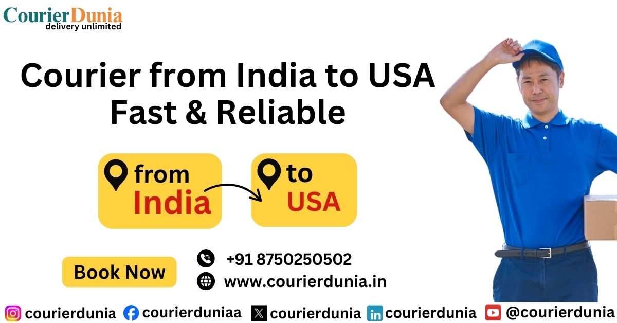 Courier from India to USA