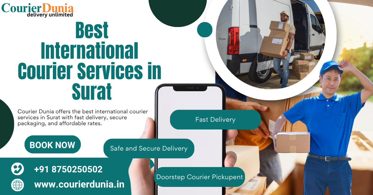 International Courier Services in Surat