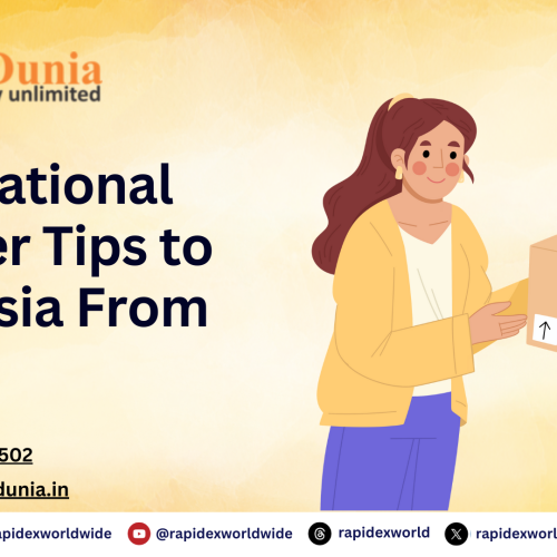 International Courier Tips to Malaysia From India