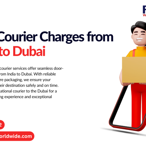 Best Courier Charges from India to Dubai | Starting from 500 Per Kg