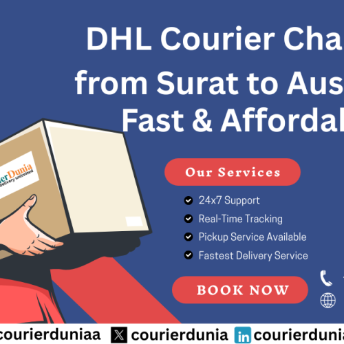 DHL Courier Form Surat to Australia