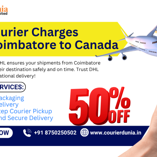 DHL Courier from Coimbatore to Canada | Reliable